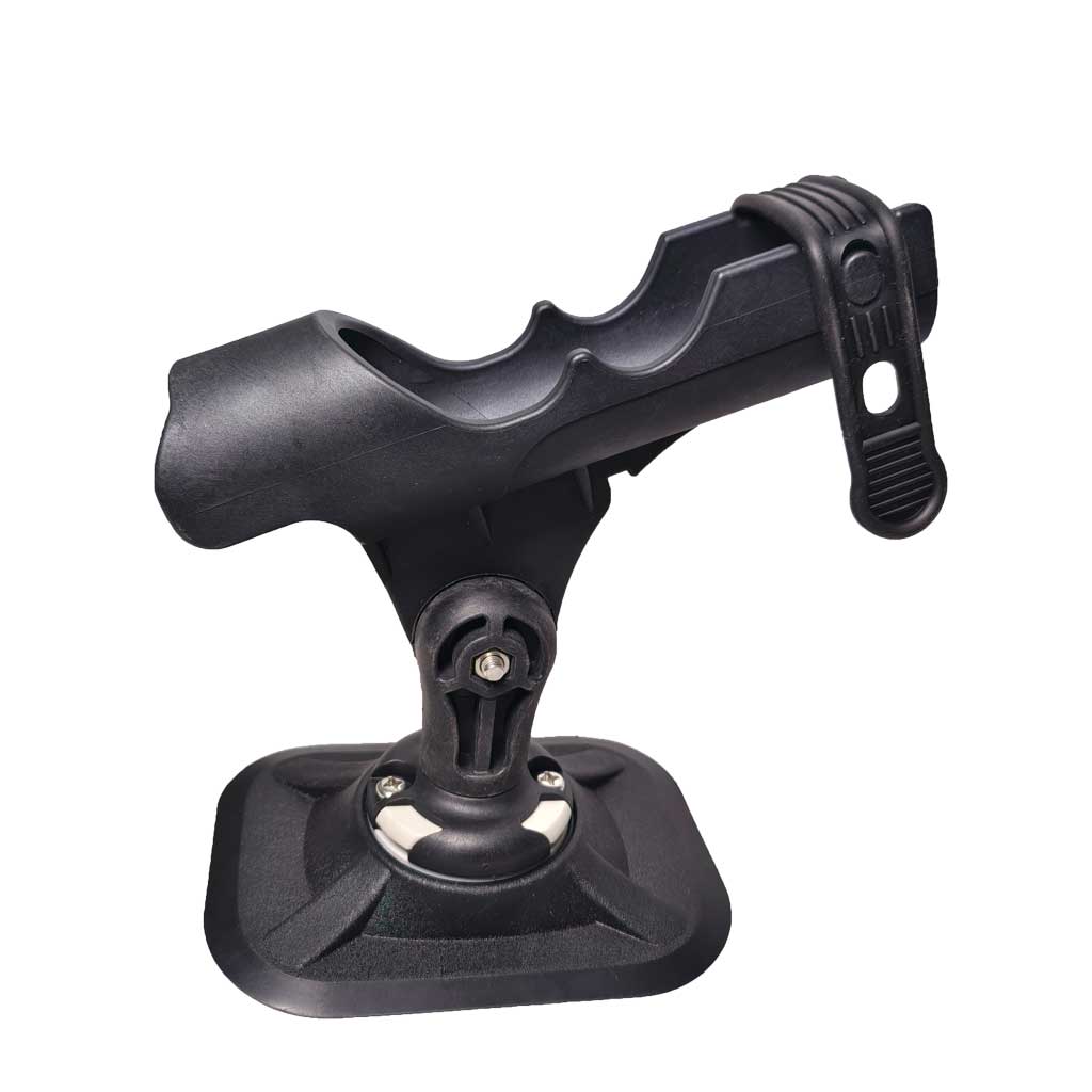 Fishing Kayak Anchor - ที่วางคันเบ็ดตกปลาแบบพับได้สำหรับเรือยาง PVC พร้อมขายึดปรับมุมได้สำหรับเรือคายัค