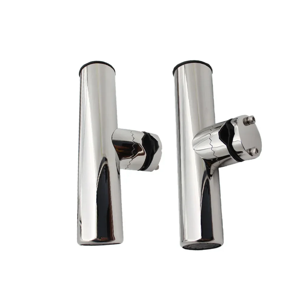 Fishing Kayak Rod Holder - ที่ยึดคันเบ็ดเรือทะเล สแตนเลส 316 ที่ยึดคันเบ็ดตกปลาแบบหนีบติดราว ขาตั้งคันเบ็ดตกปลา