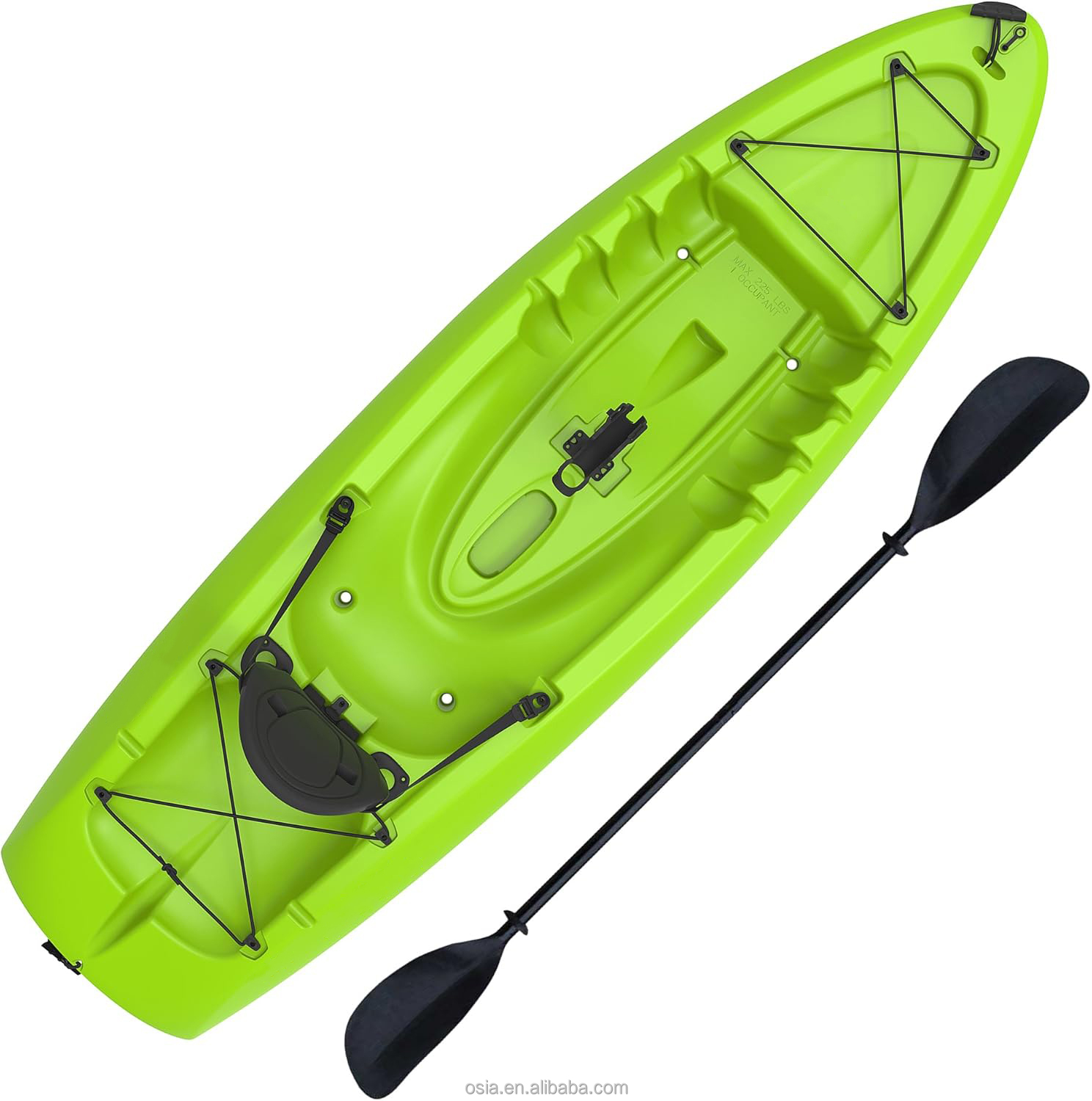 เรือคายัคตกปลา พลาสติกแข็ง สำห - Fishing Kayak Sit In บทวิจารณ์และราคา