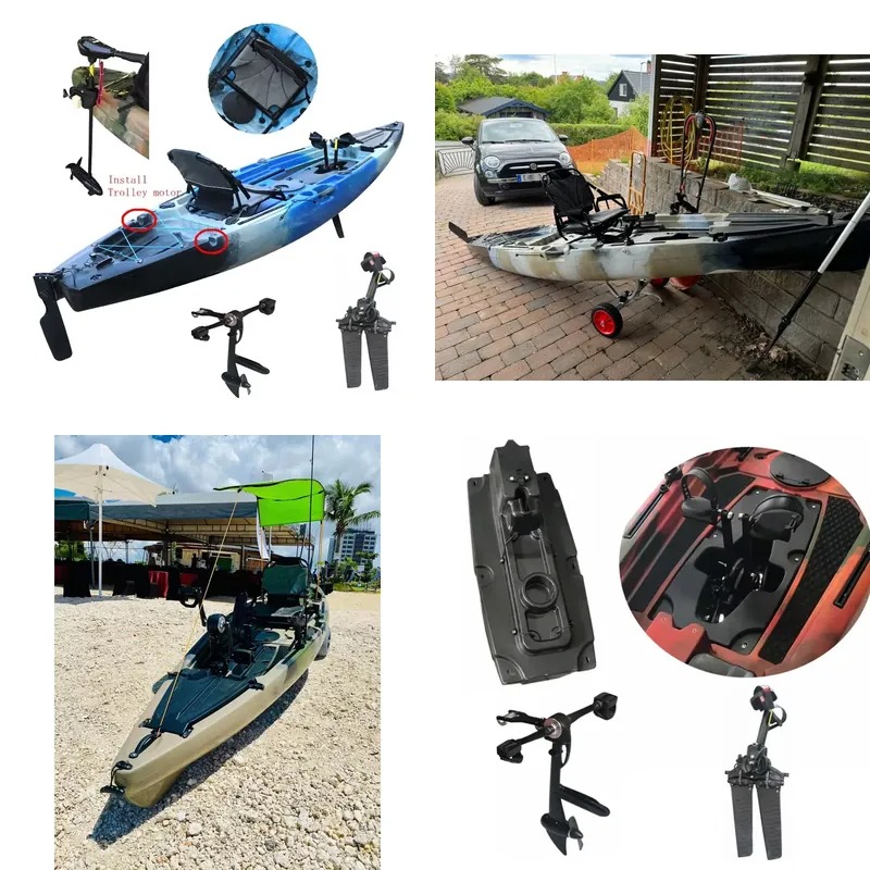 มอเตอร์ไฟฟ้าแบบแป้นเหยียบเดี่ย - Fishing Kayak Sit In บทวิจารณ์และราคา