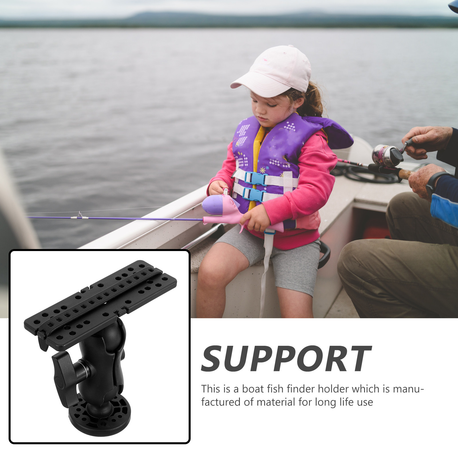 ที่ยึดเครื่องหาปลาสำหรับเรือ แ - Fishing Kayak Fish Finder Mount บทวิจารณ์และราคา