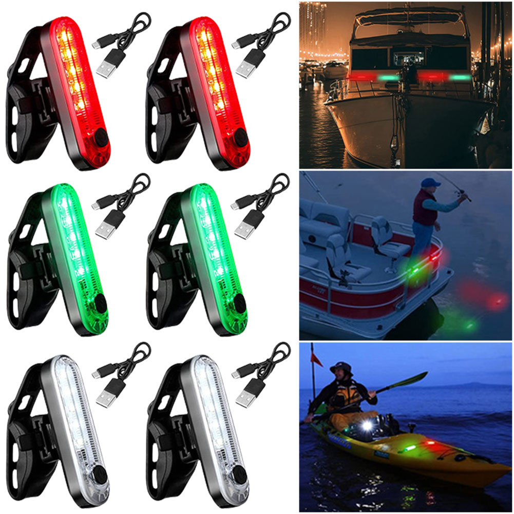ไฟนำทางเรือ LED ชาร์จ USB ไฟสั - Fishing Kayak Anchor บทวิจารณ์และราคา