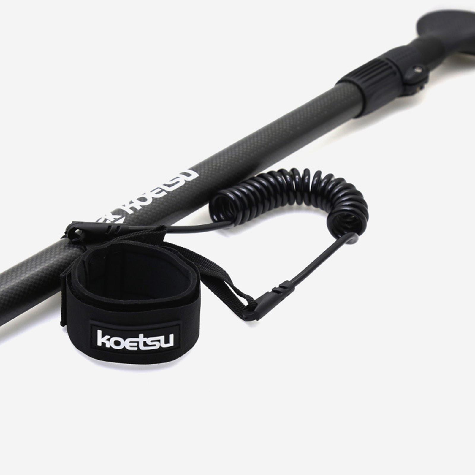 สายรัดพายเรือคายัคแบบขด สายรัด - Fishing Kayak Paddle Leash บทวิจารณ์และราคา